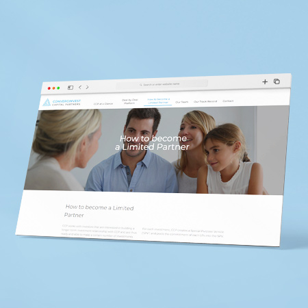 Création site web pour une société d'investissement à Luxembourg